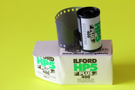 Roll negative celluloid photo