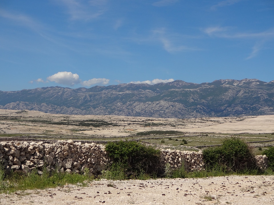 Rocky lonely mediterranean