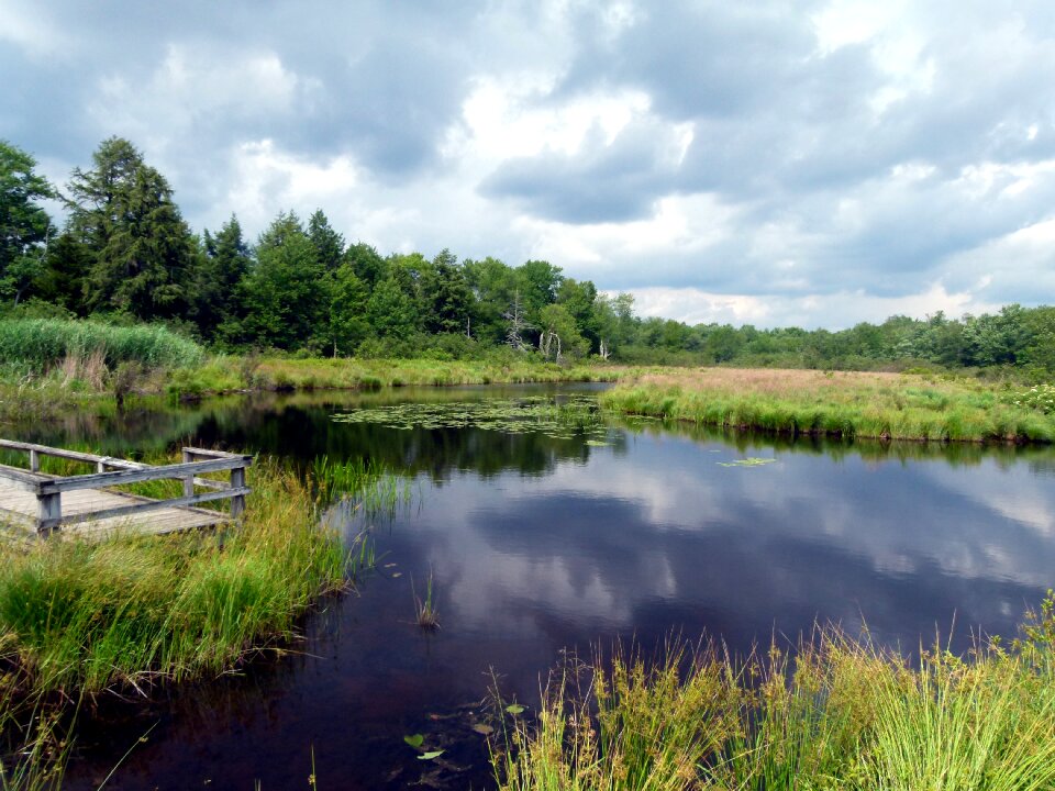 Landscape sky water