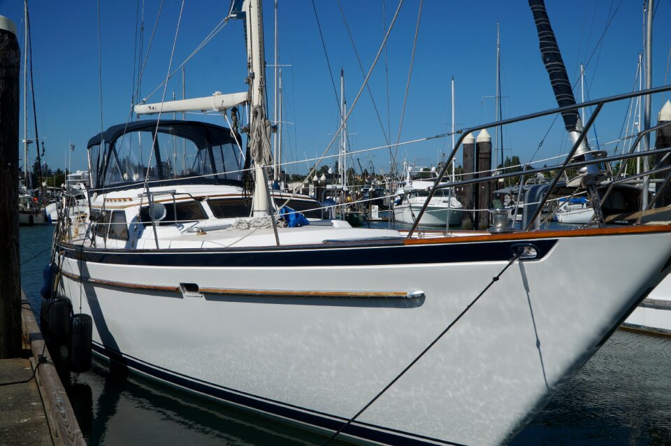 Harbor boat travel