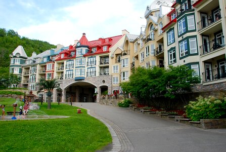 Hotels resort buildings