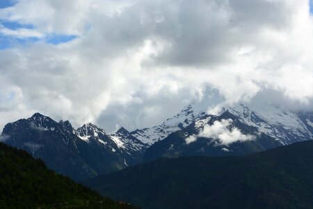Lijiang the jade dragon snow mountain peak