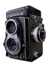 Old retro camera photo