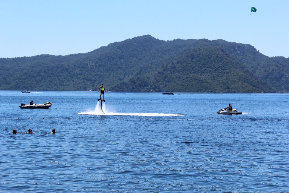 Sun flyboard flight