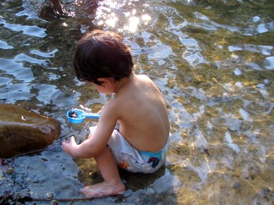 Trail boy kid