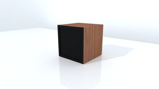 Speaker under the tree sound