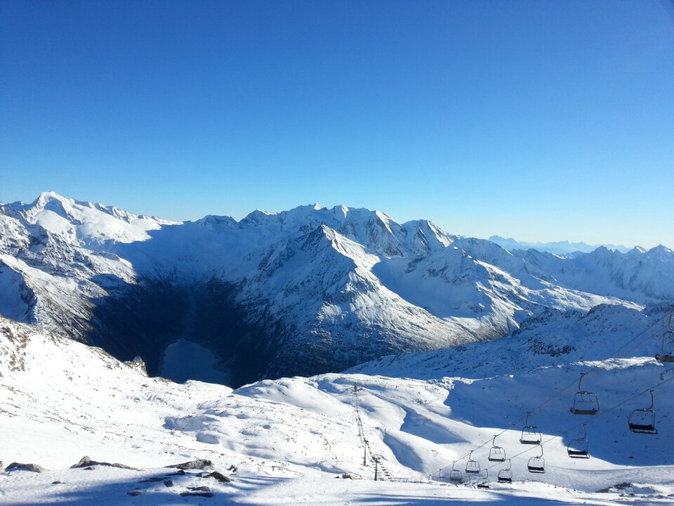 Glass landscape austria