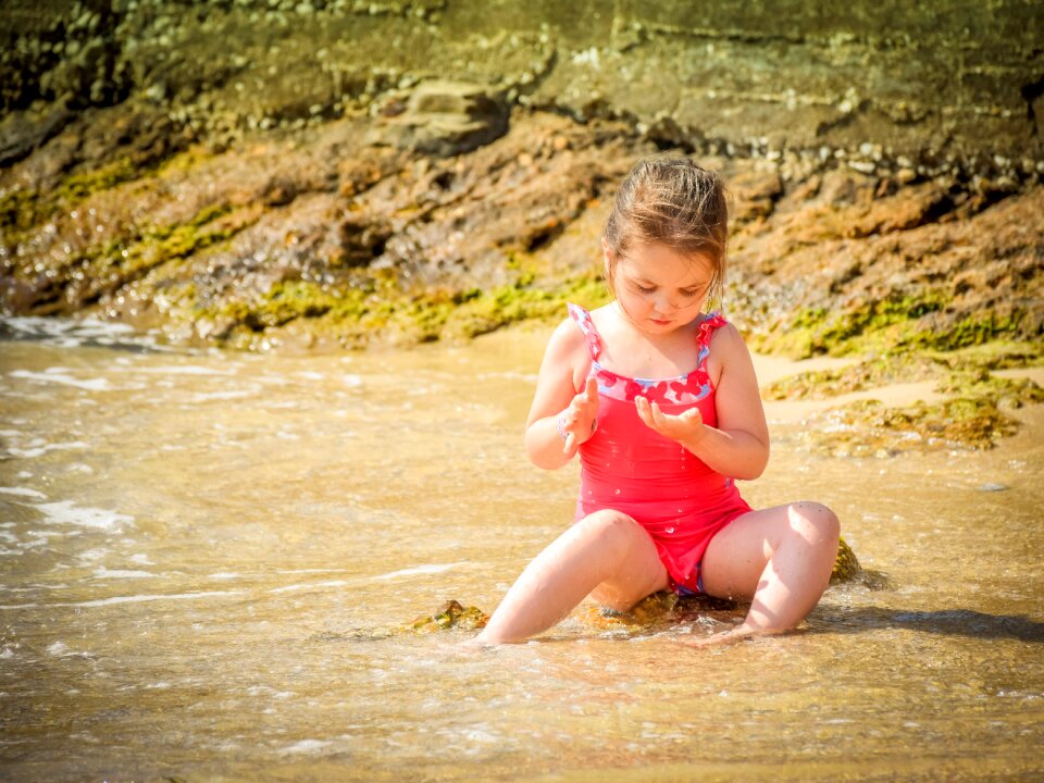 Kid happy portrait