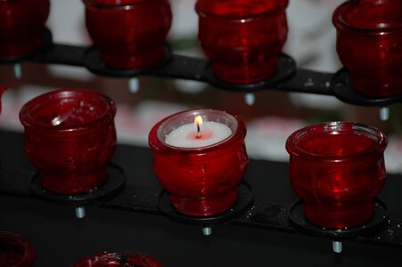 Faith light candlelight