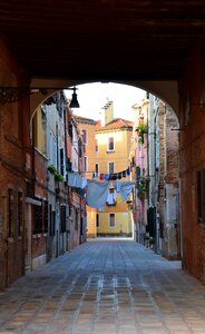 Alley venice italy photo