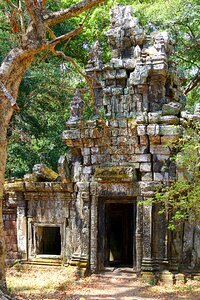 Temple complex angkor temple photo
