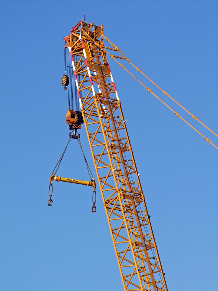 Industry harbour crane large