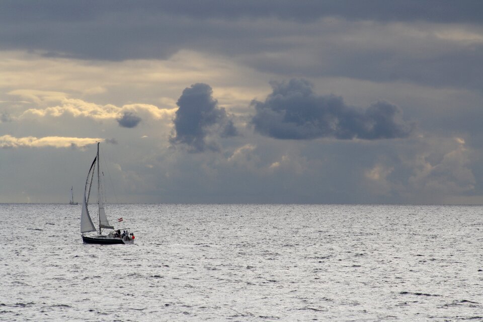 Lake cloudiness cloud photo