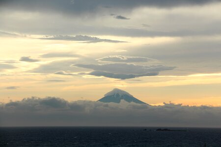 Mt fuji cloud sea photo