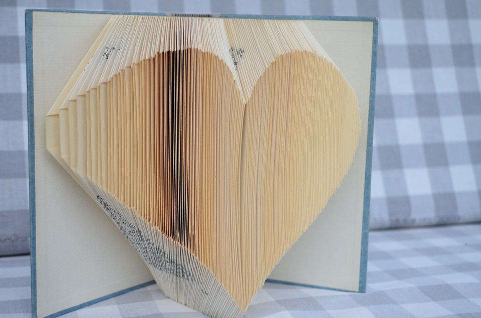 Sewing patterns paper art