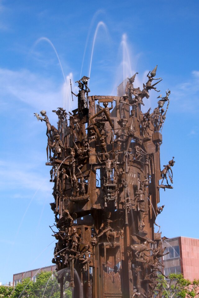 Rhine carnival fountain