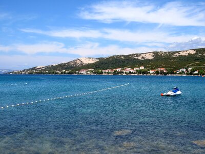 Croatia water clear photo