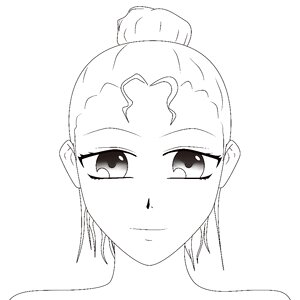 Anime manga woman