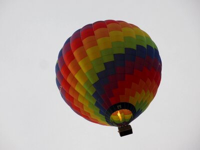 Hot air balloon float color