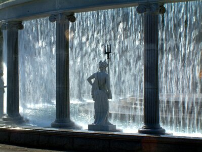 Poseidon everland fountain photo