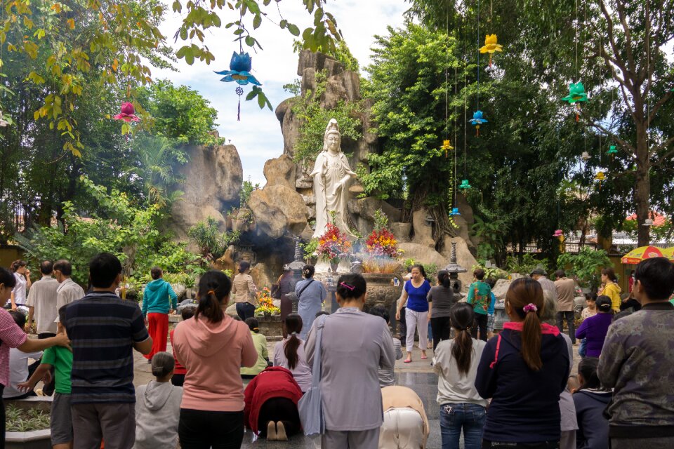 Temple hochiminh city buddha