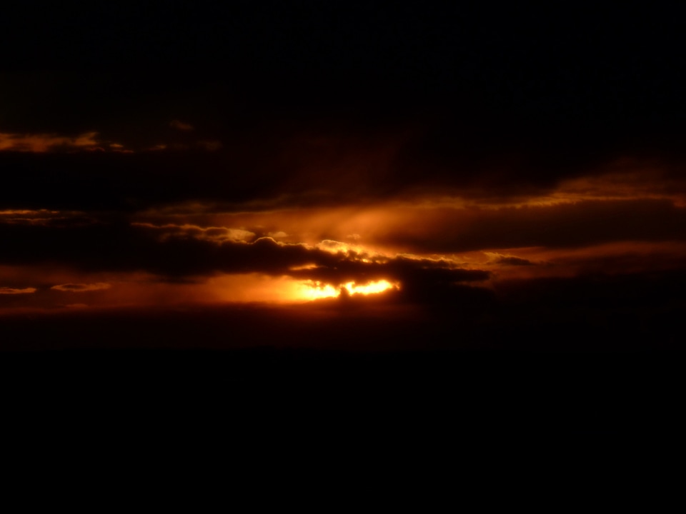 Dark abendstimmung threatening