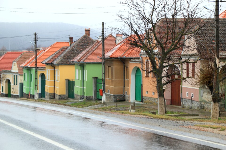 Wet rain houses