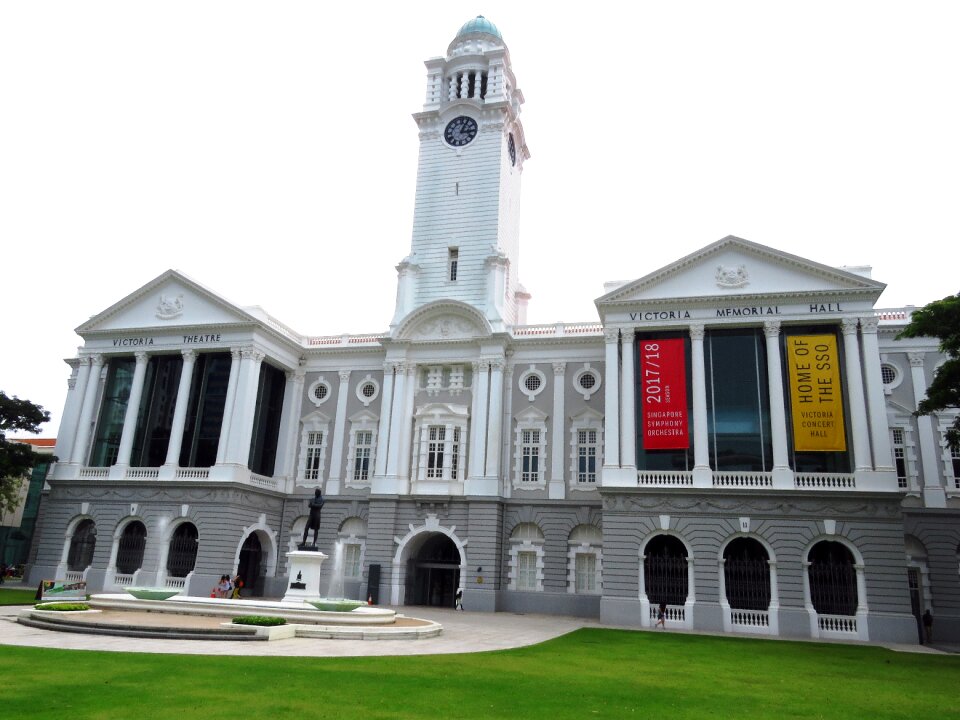 Raffles place city architecture