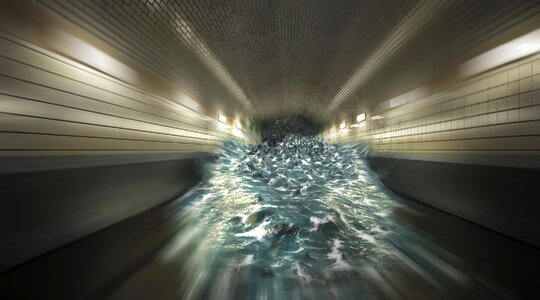Water intrusion flood panic