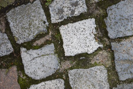 Stones away cobblestones photo