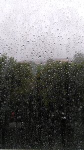 Rain window weather photo