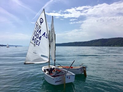 Sail sailing boat boat photo