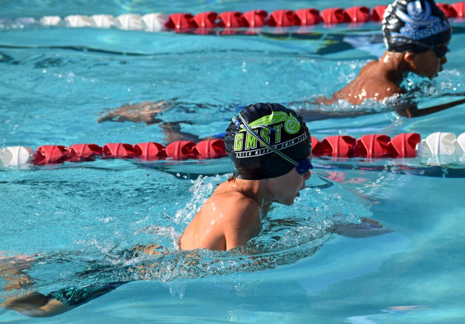 Swimming activity sport