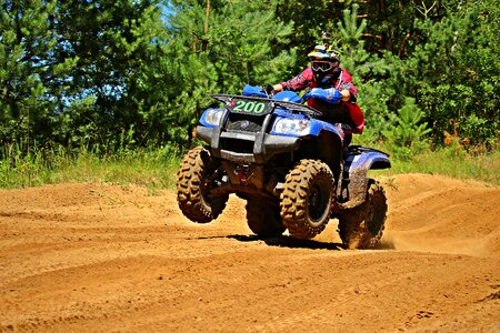 Motorcycle motocross cross photo