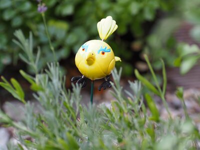 Bird decoration flowers