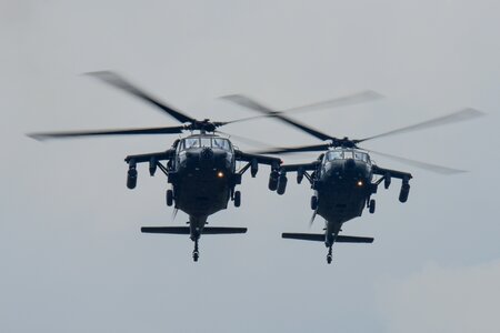 Aviation air show flight team photo