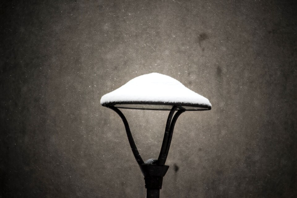 Vintage cold snowfall