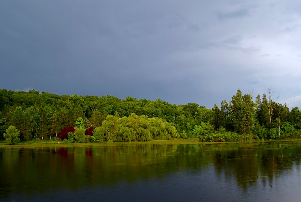 Landscape nature reflection photo