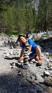 Stones mountains summer