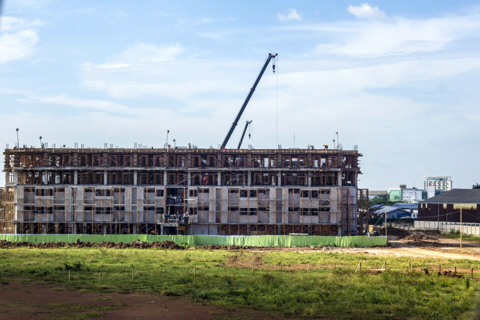 Structure urban residence