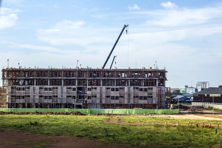 Structure urban residence