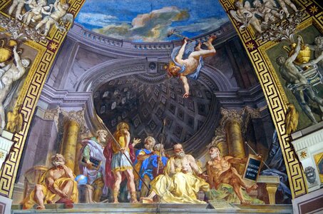 Fresco dome ceiling