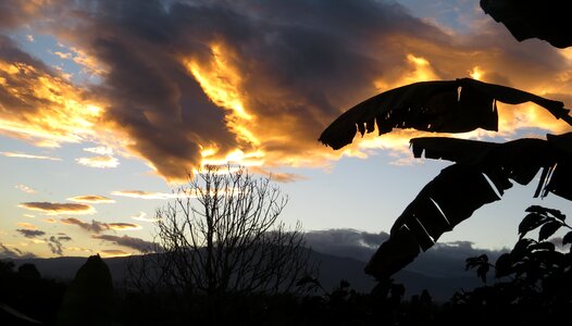 Sunsets quindio colombia