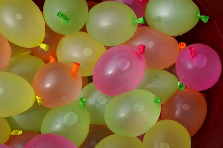 Balloons fun summer