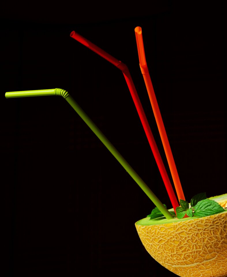 Cantaloupe muskmelon refreshment