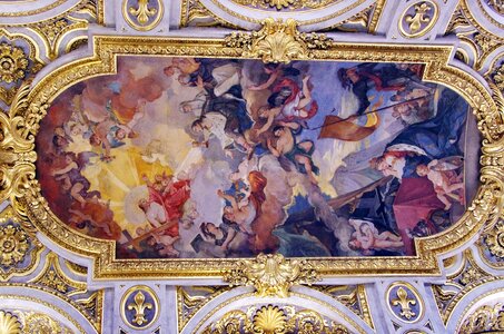St-louis-des-français ceiling fresco