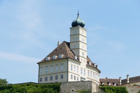 Danube valley castle river landscape