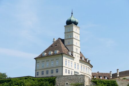 Danube valley castle river landscape photo