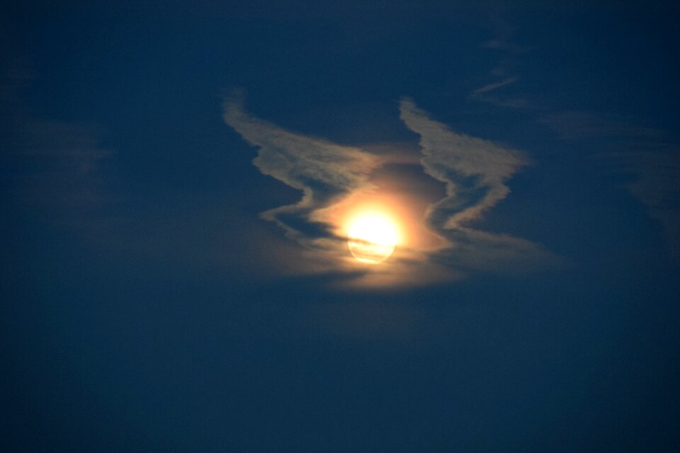 Full moon night photograph darkness photo