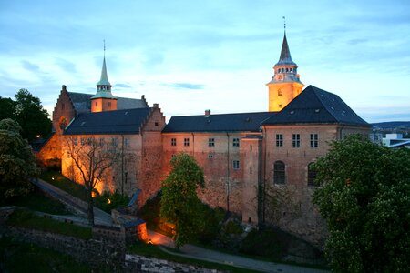 Norway akershus fortress building